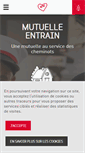 Mobile Screenshot of mutuelle-entrain.fr